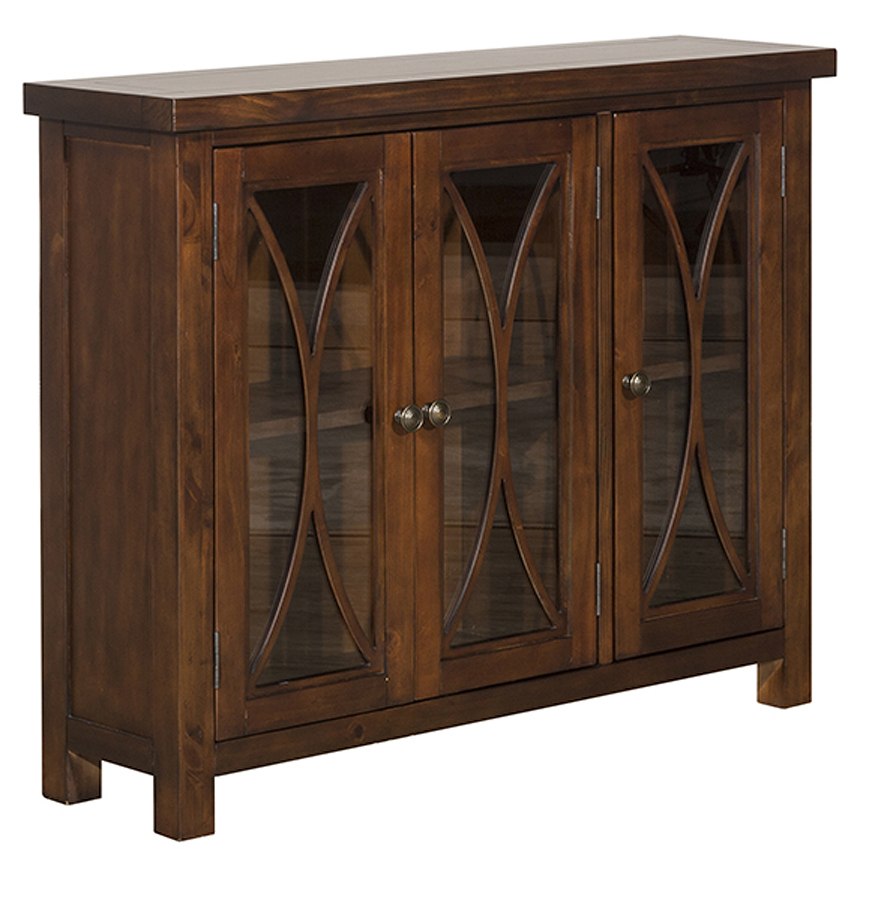 Bayside 3Door Accent (Rustic Mahogany) Hillsdale Furniture