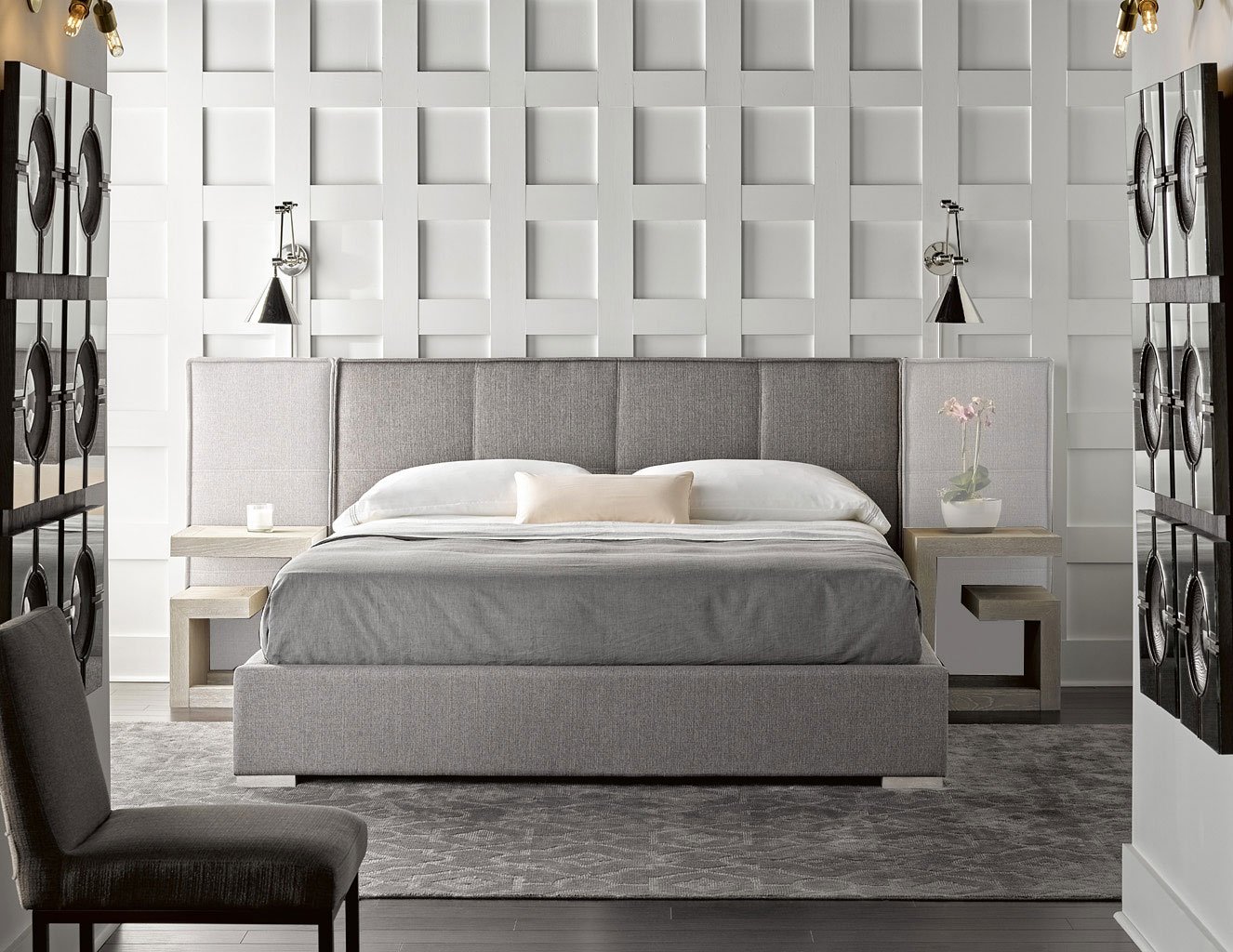 Modern Connery Upholstered Bedroom Set Flint Universal Furniture Modern Connery Upholstered Bedroom Set Flint