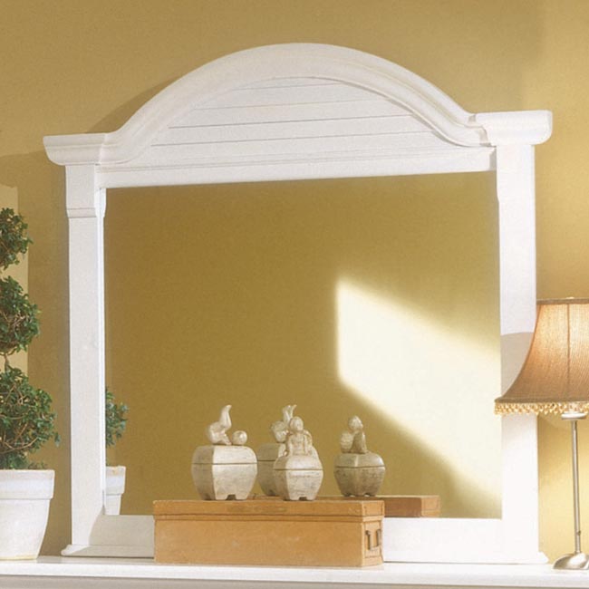 Cottage Traditions Panel Bedroom Set White American Woodcrafters