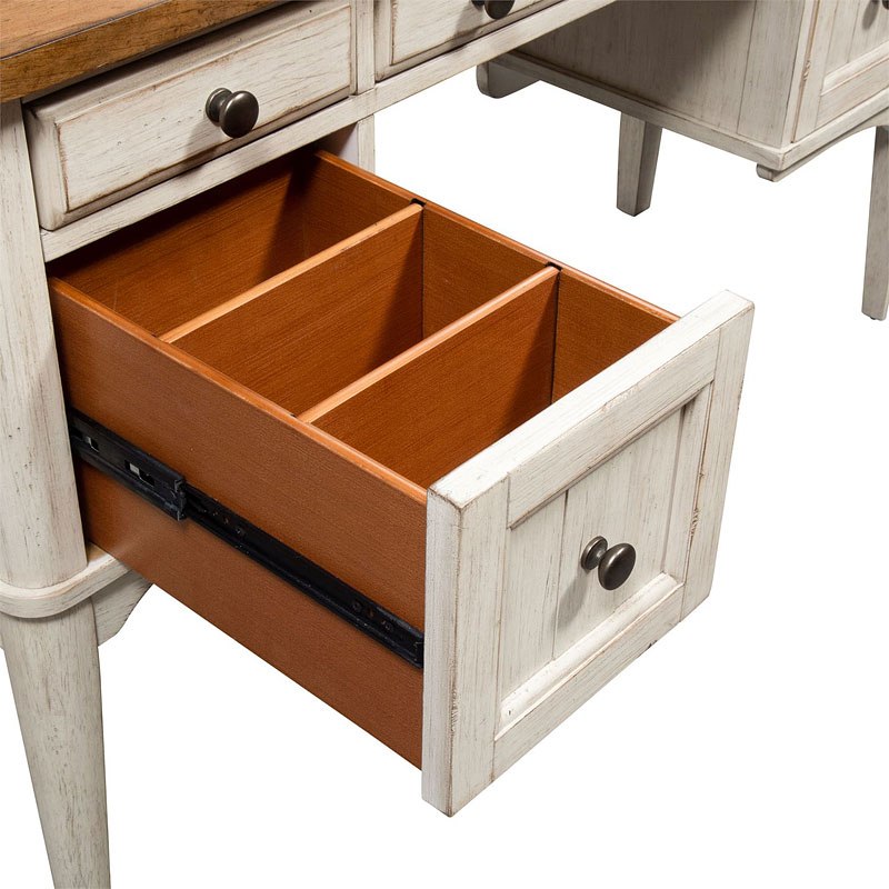 Farmhouse Reimagined Vanity Desk Liberty Furniture Furniture Cart