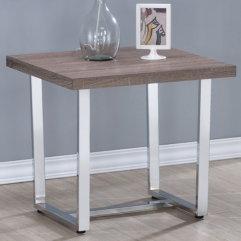 UShaped Base End Table Coaster Furniture Furniture Cart
