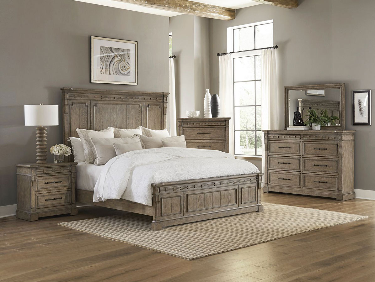 town and country panel bedroom set liberty furniture | furniture cart