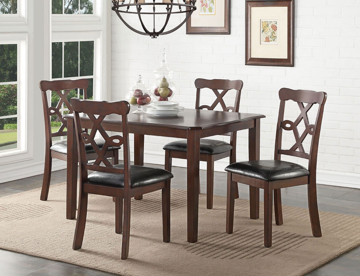 Ingeborg 5-Piece Dining Room Set Acme Furniture | Furniture Cart