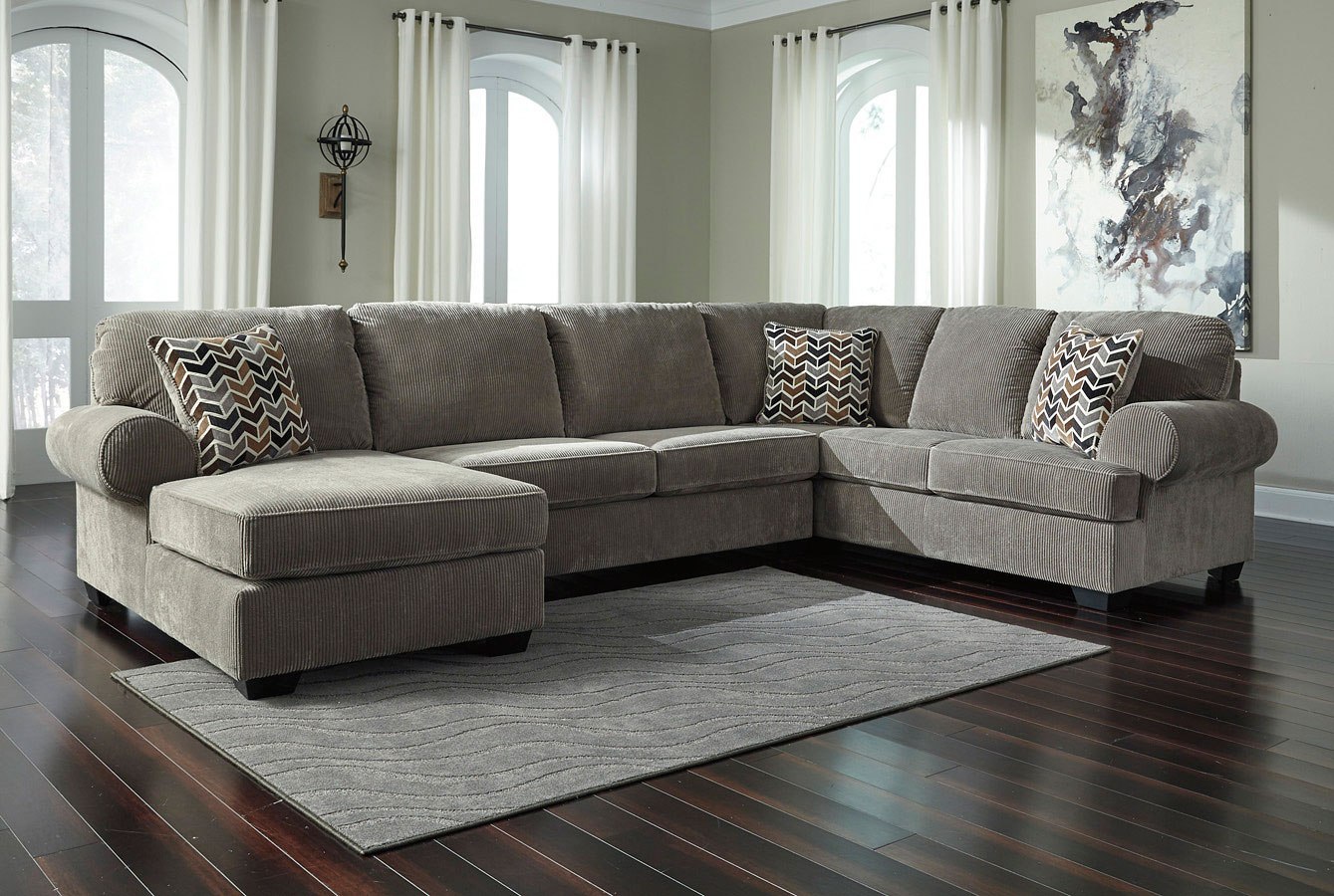 Jinllingsly Gray Modular Sectional Signature Design | Furniture Cart