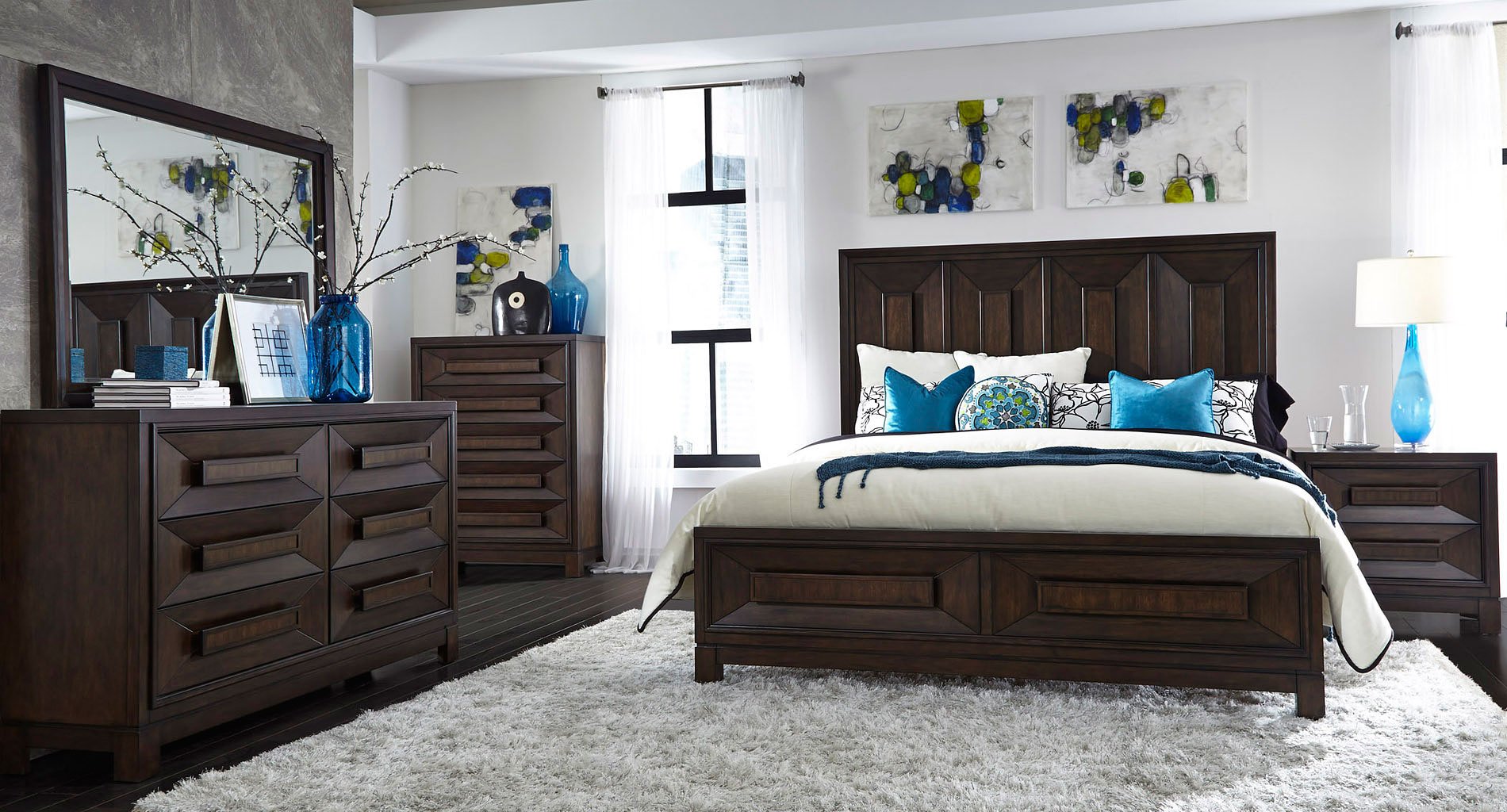 Midtown Panel Bedroom Set Liberty Furniture | Furniture Cart