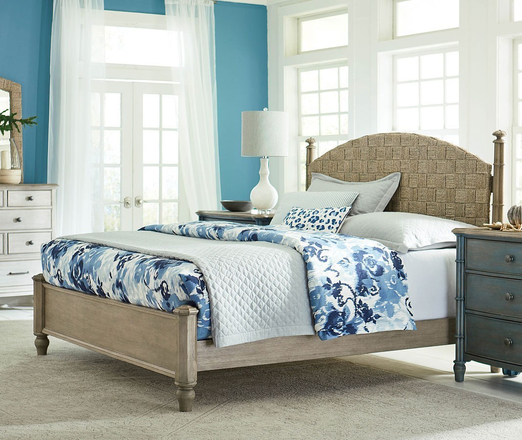 Litchfield Currituck Low Post Bed American Drew Furniture Cart