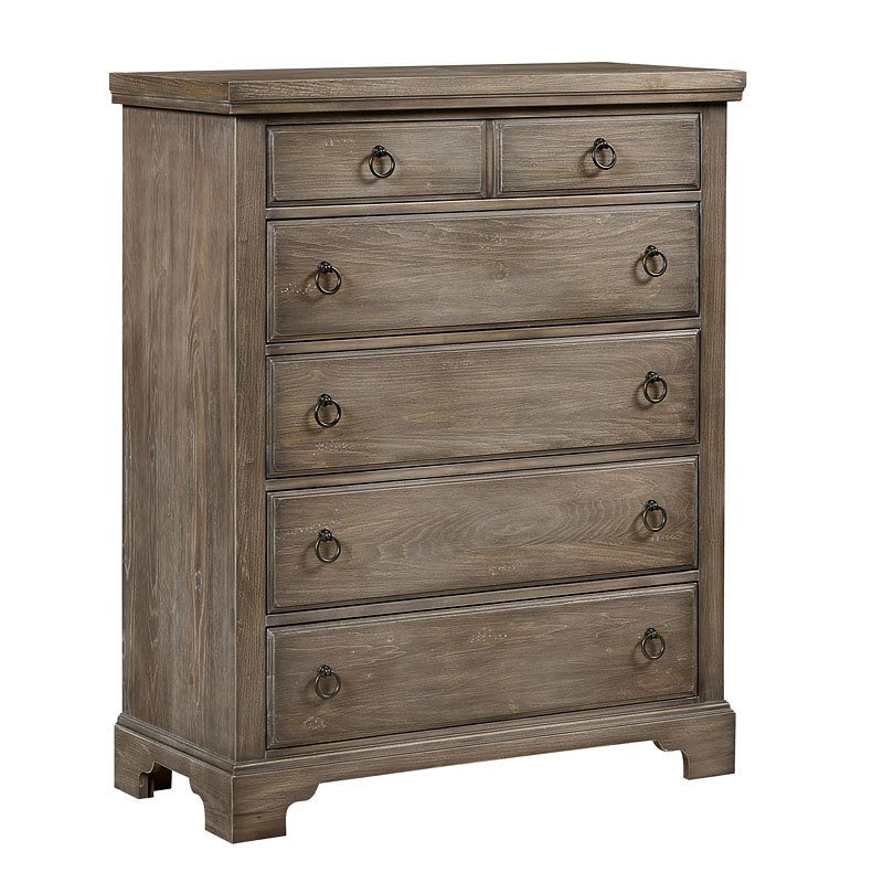 Whiskey Barrel Chest (Rustic Gray) Vaughan Bassett, 1 Reviews ...