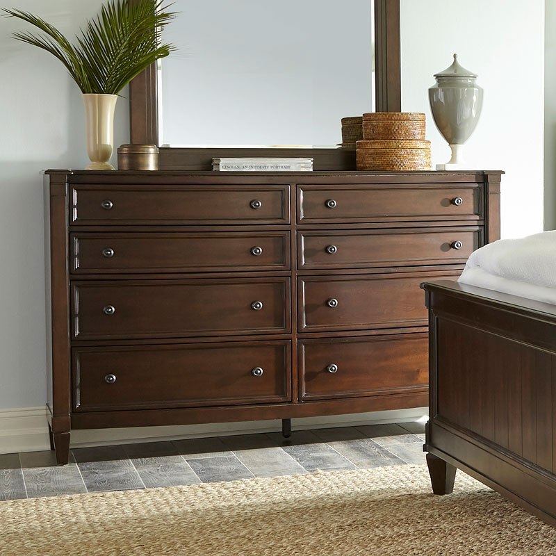 Mallory Brown Dresser Standard Furniture Furniture Cart