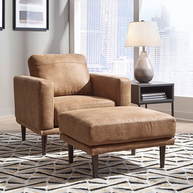 Arroyo Caramel Chair Signature Design Furniture Cart