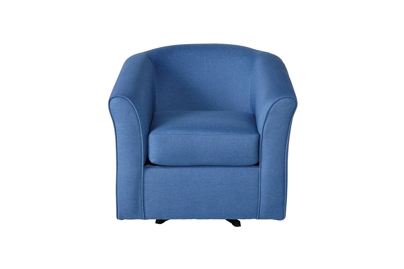 89 Series Jitterbug Denim Swivel Chair Hughes Furniture | Furniture Cart