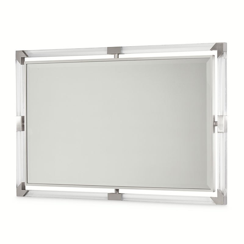 Image showcasing The Penthouse Wall Mirror Aico Furniture | Furniture Cart