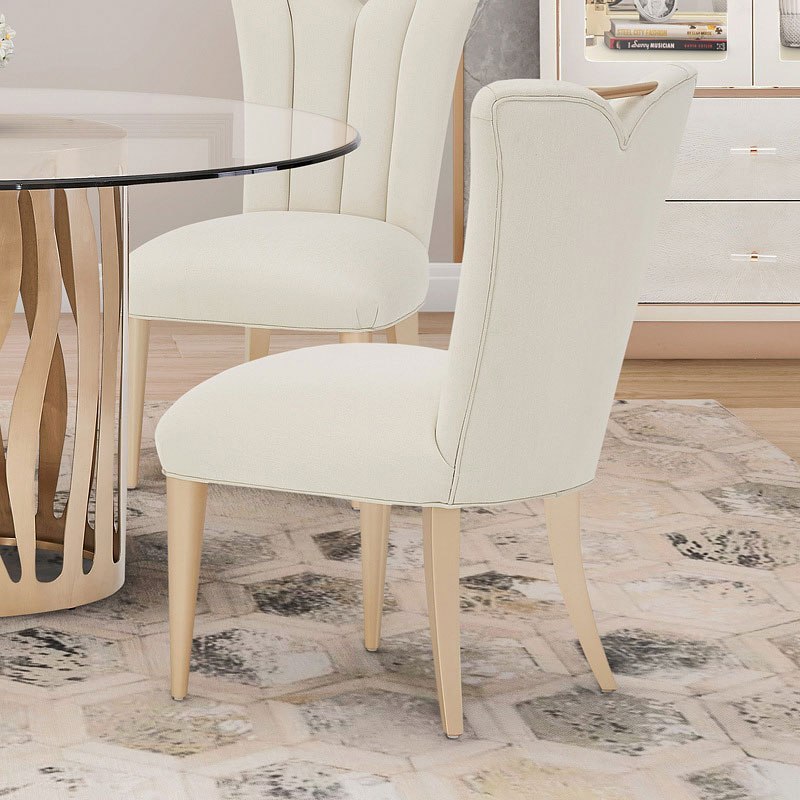 La Rachelle Side Chair (Set Of 2) Aico Furniture Furniture Cart
