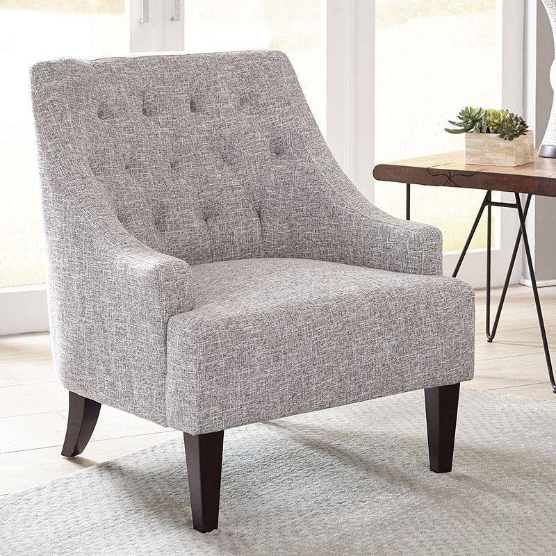 Light Grey Accent Chair Coaster Furniture | Furniture Cart