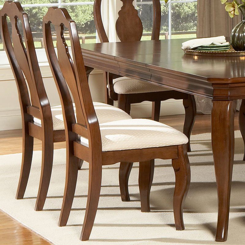 Louis Philippe Double Pedestal Dining Room Set Liberty Furniture | Furniture Cart