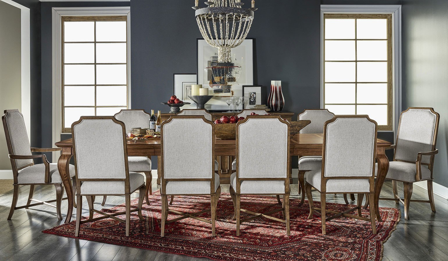 Ardmore Leg Dining Room Set W/ Traditions Westcliff Chairs Universal