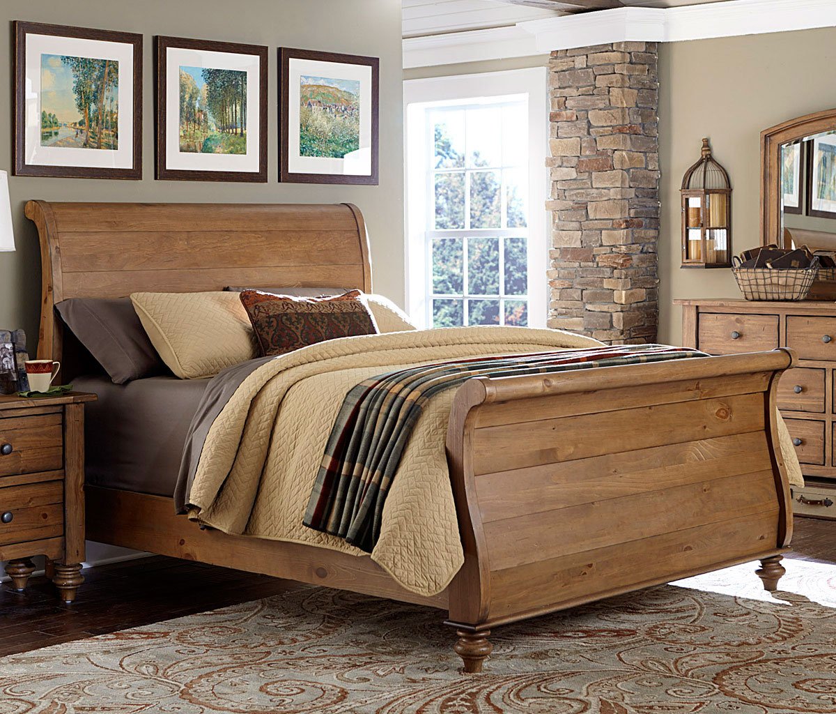 Southern Pines II Sleigh Bedroom Set Liberty Furniture, 1 Reviews