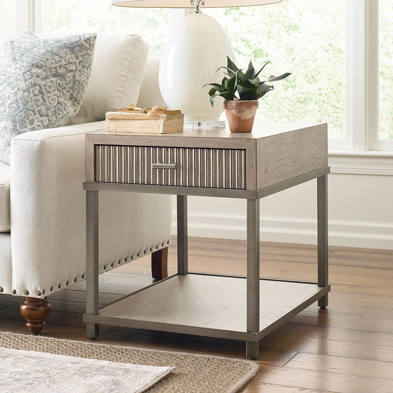 West Fork Bailey End Table American Drew Furniture Cart