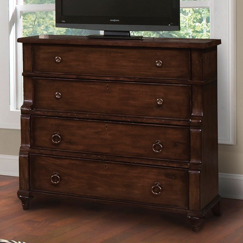 Charleston Place Sleigh Bedroom Set Hekman Furniture Cart