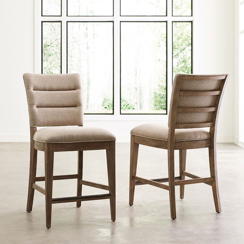 Modern Forge Emory Counter Height Chair Set Of 2 Kincaid Furniture 