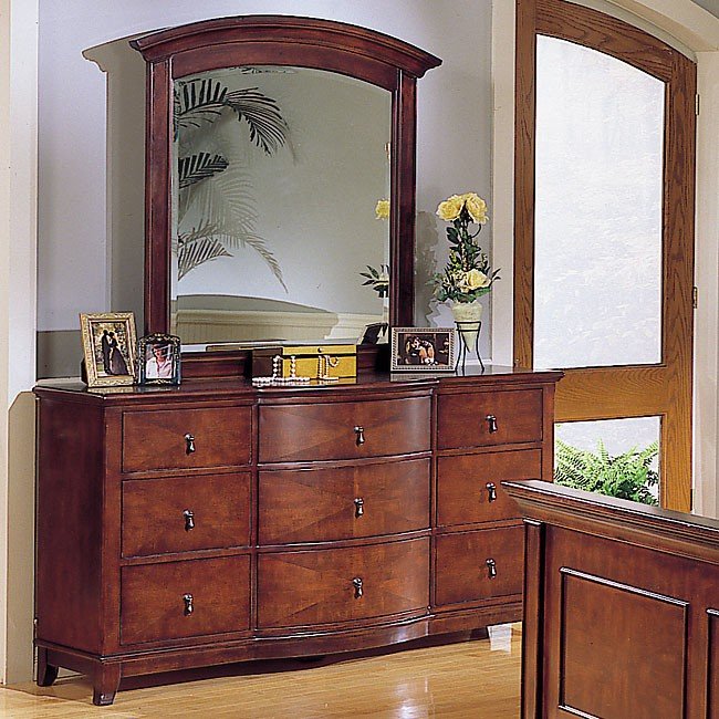 Avalon Panel Bedroom Set Homelegance Furniture Cart