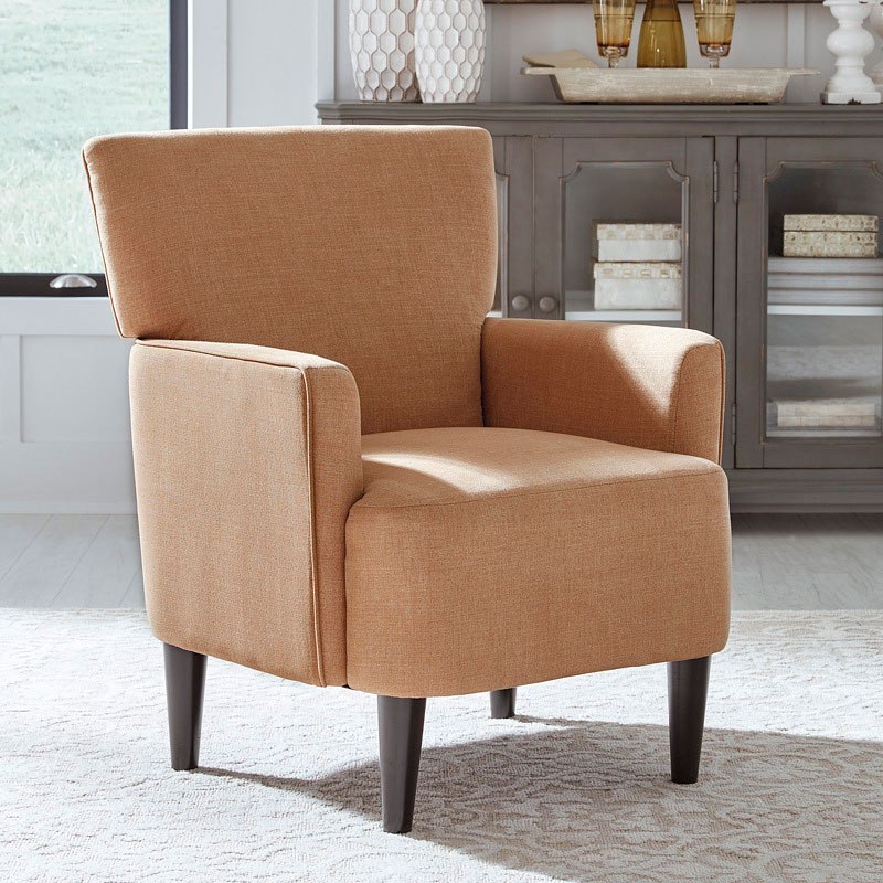 Hansridge Rust Accent Chair Signature Design Furniture Cart