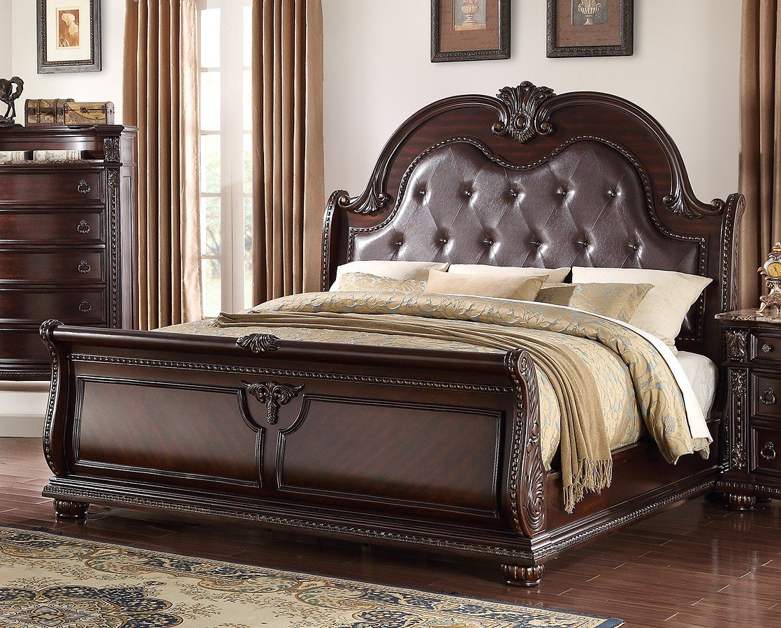 Stanley Sleigh Bedroom Set