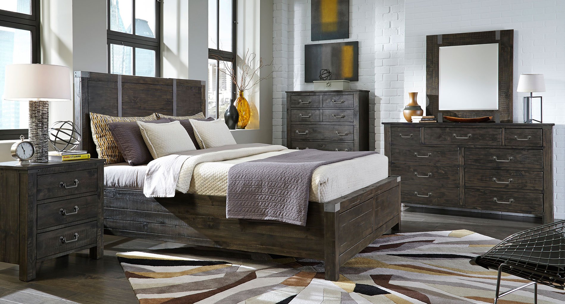 Abington Panel Bedroom Set Magnussen | Furniture Cart