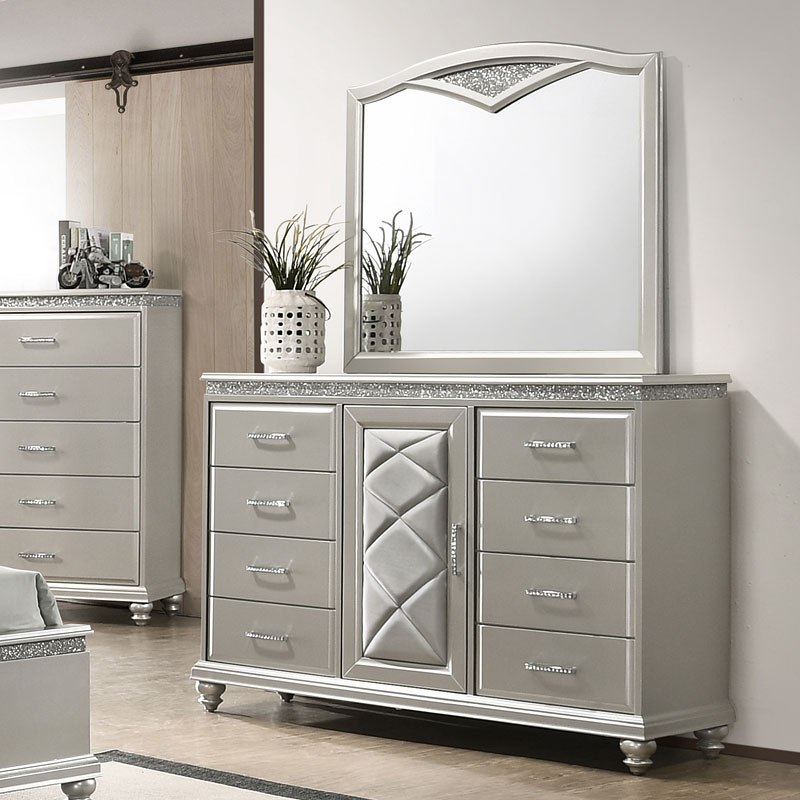 Valiant Dresser Crown Mark Furniture Furniture Cart