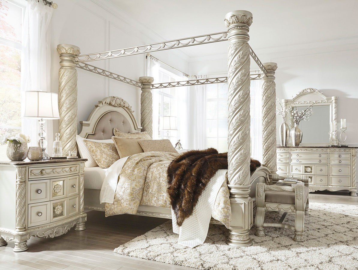 Cassimore Canopy Bedroom Set Signature Design Reviews Furniture Cart