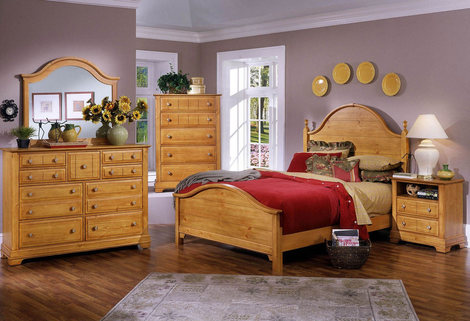 cottage pine bedroom furniture