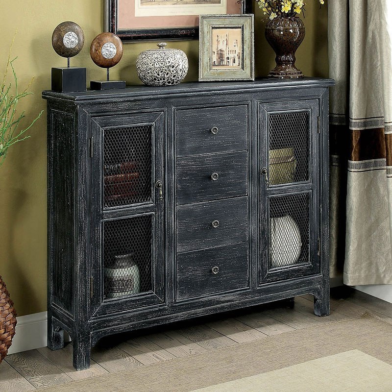 Mellette Hallway (Antique Black) Furniture Of America
