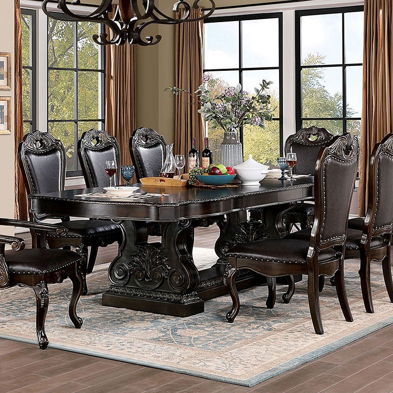 Lombardy Dining Table Furniture Of America Furniture Cart