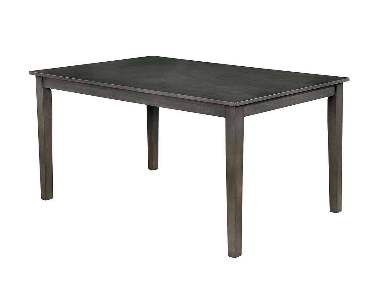 Hillsview Gray Dining Table Furniture Of America Furniture Cart