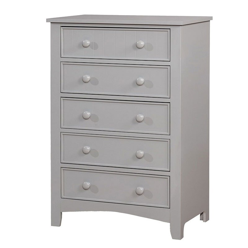 Caren Chest (Gray) Furniture Of America Furniture Cart