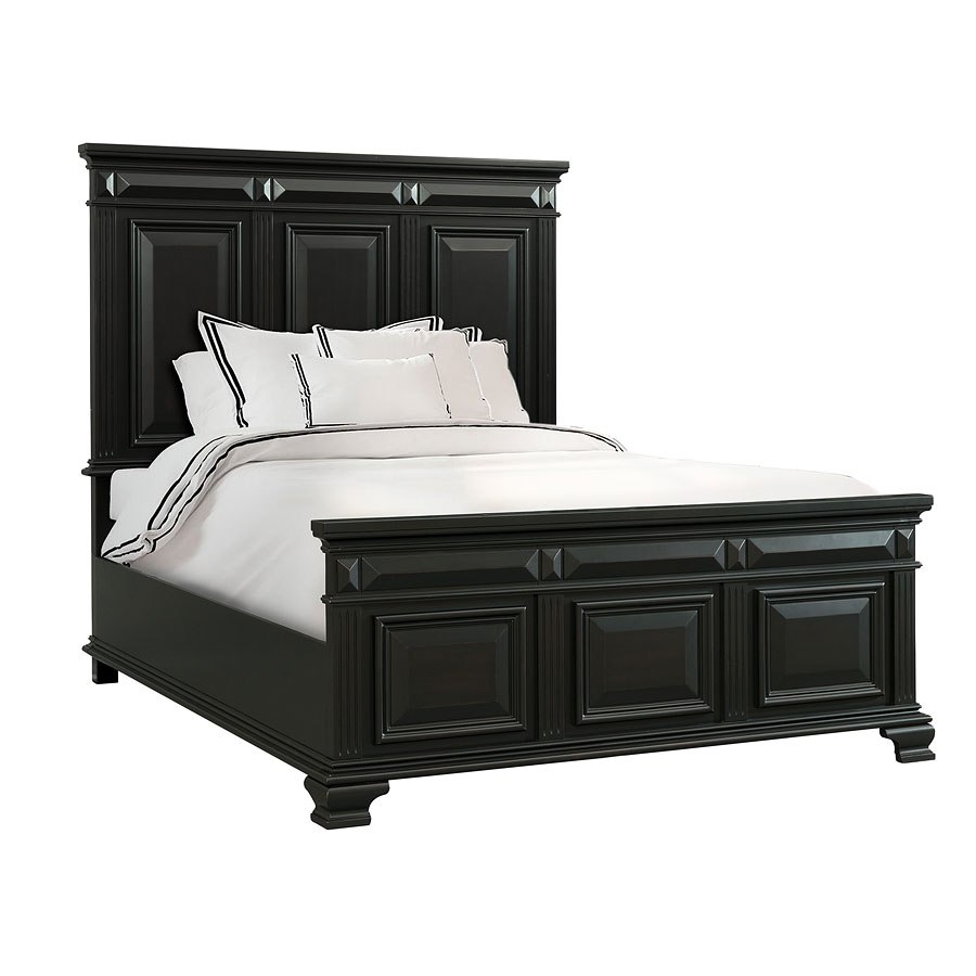 antique black bedroom set