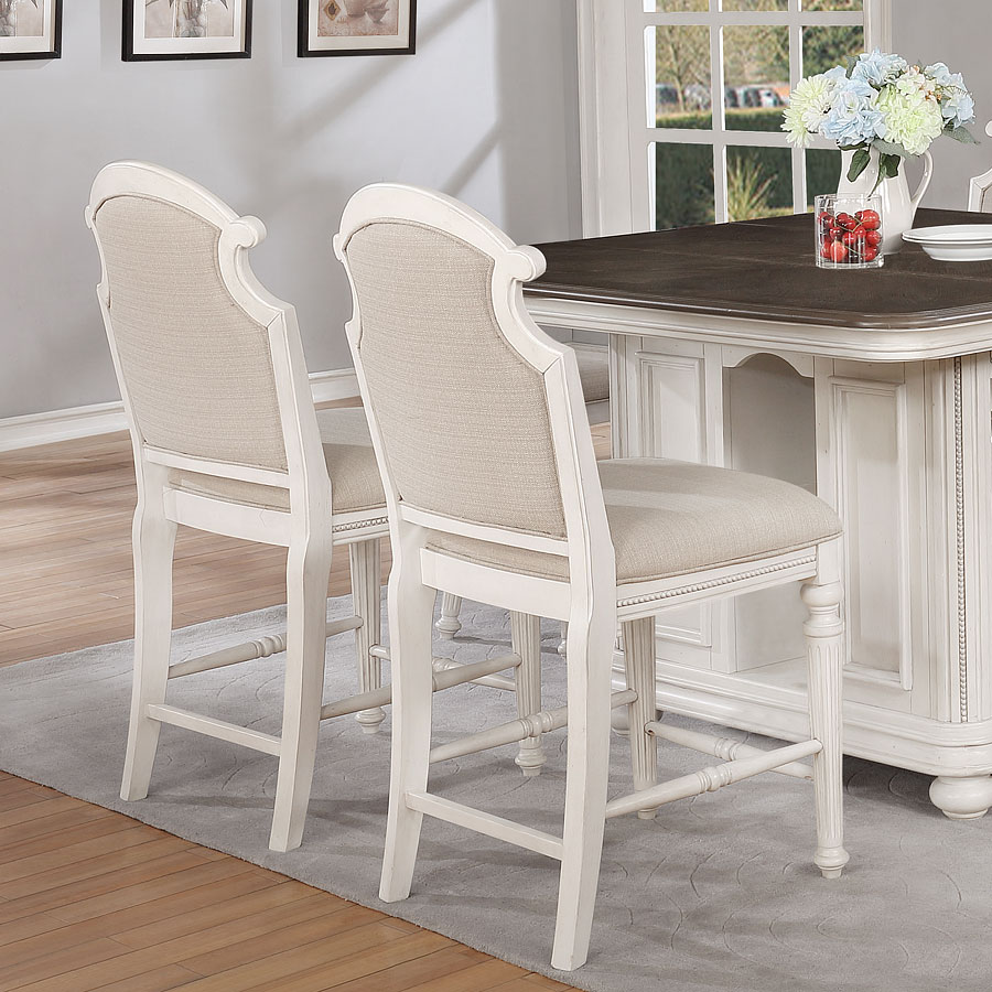Avalon Furniture Christina Cottage Kitchen Island And Chair
