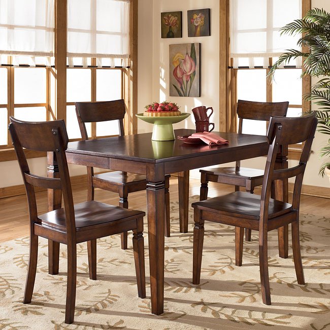 Barrister 5-Piece Dinette Signature Design By Ashley | Furniture Cart