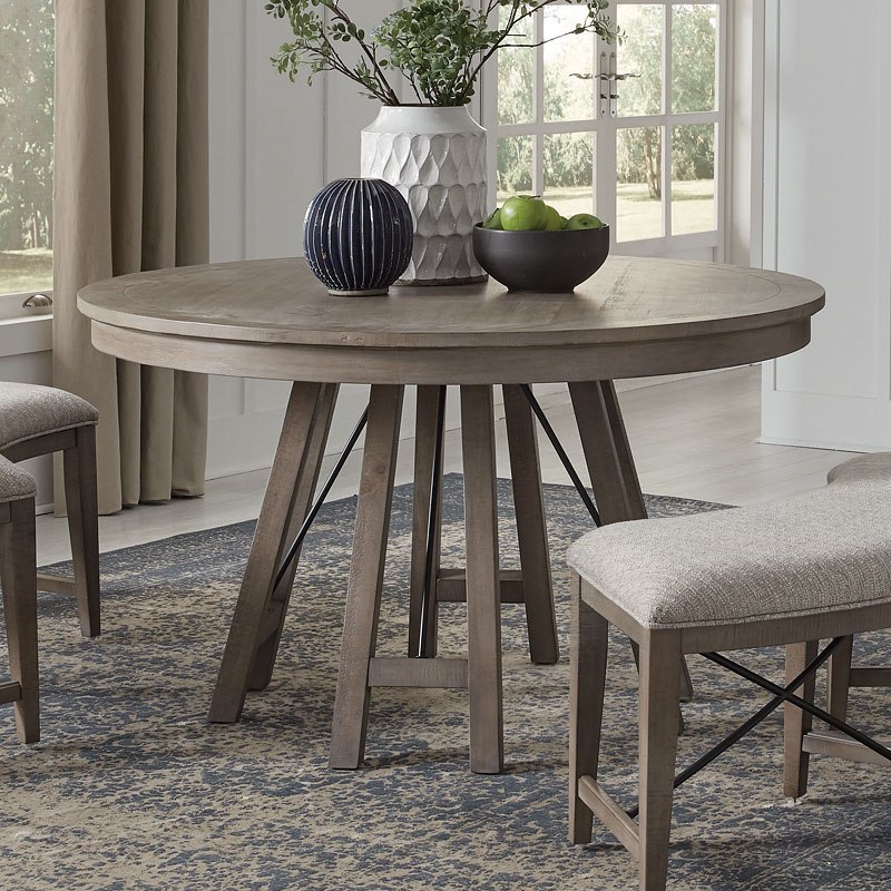 Paxton Place Round Dining Table Magnussen Furniture Cart
