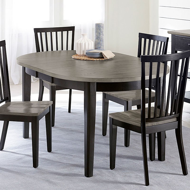 Lancaster Dining Table (Smoke/ Black) Progressive ...