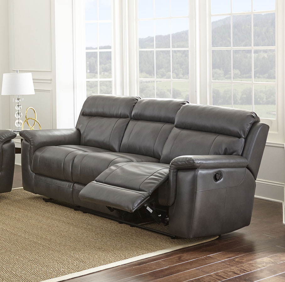Dakota Reclining Sofa (Gray) Steve Silver Furniture Furniture Cart