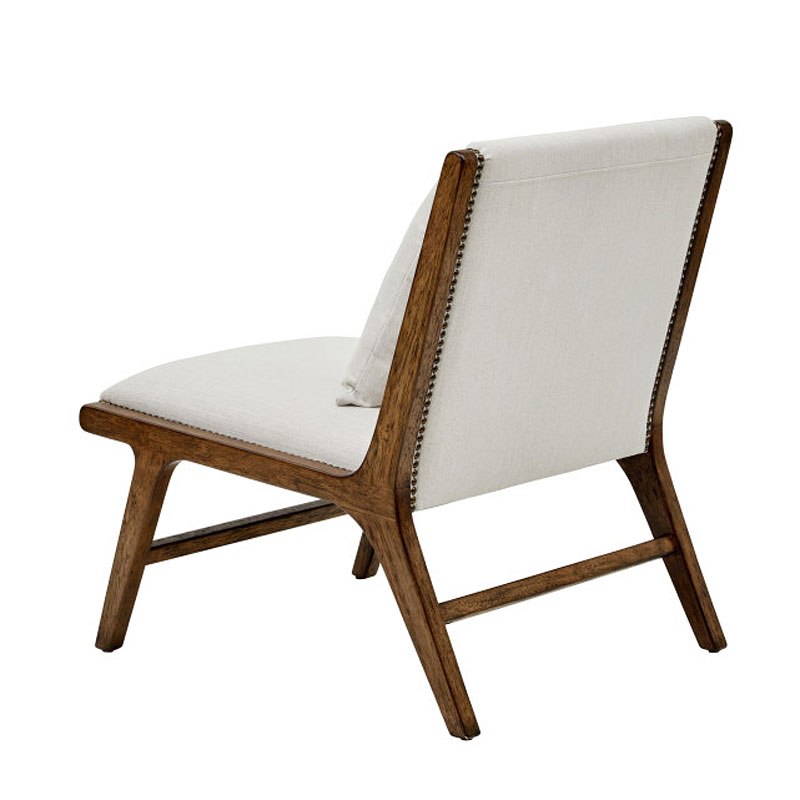 Modern Authentics Wood Frame Lounge Chair Accentrics Home | Furniture Cart