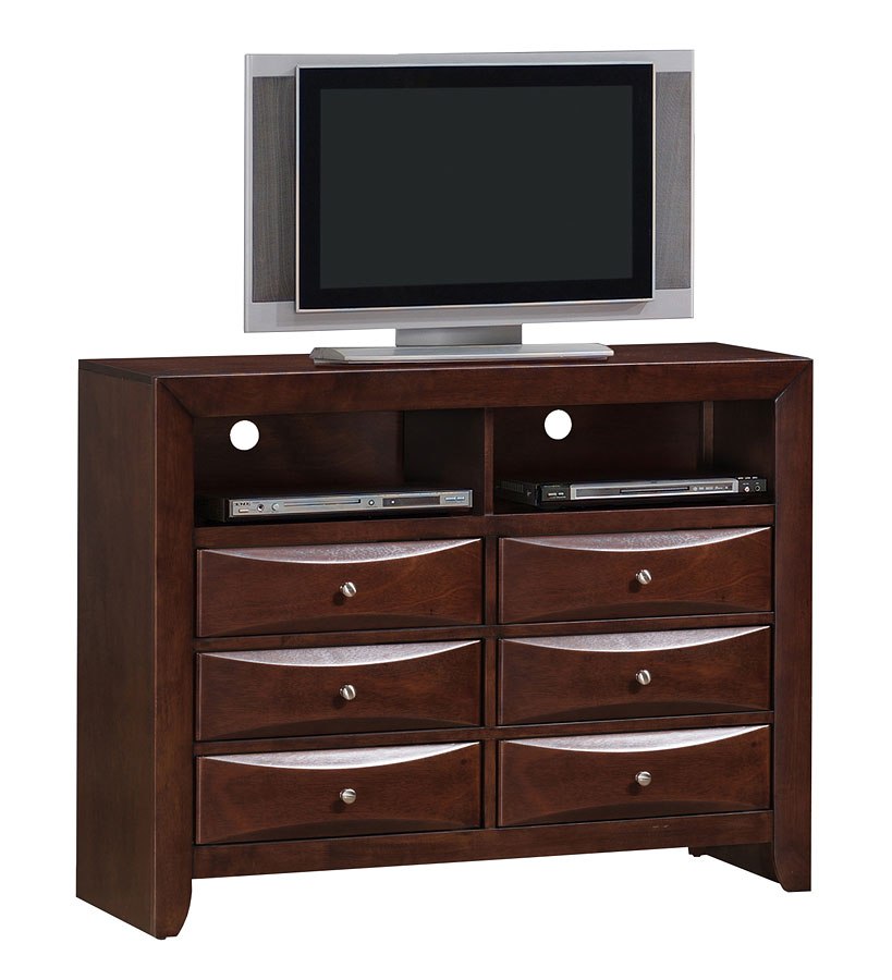 Emily TV Stand (Espresso) Elements Furniture Furniture Cart
