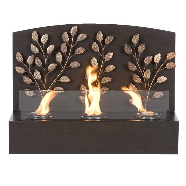 Vine Wall Mount Fireplace Southern Enterprises Furniture Cart