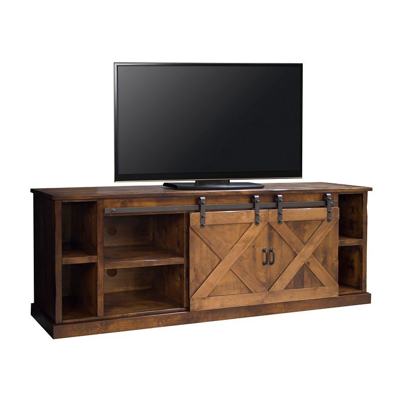 Farmhouse 85 Inch TV Console (Aged Whiskey) Legends 