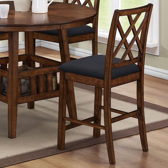 Deacon Counter Height Chair (Set Of 2) Cramco | Furniture Cart