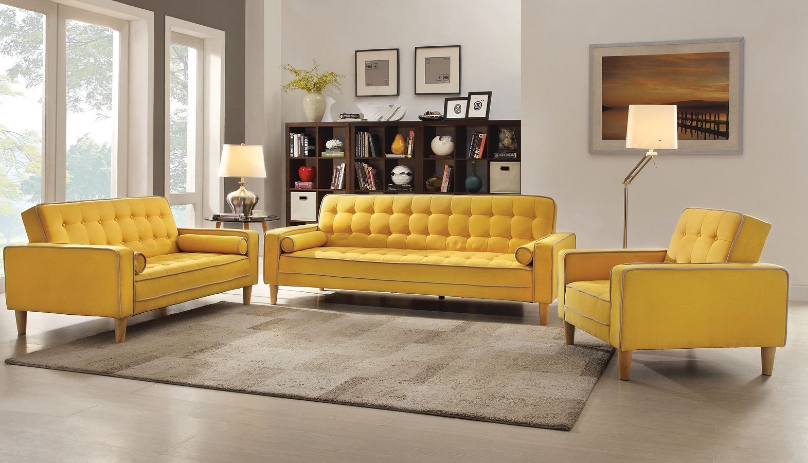 G834A Living Room Set Yellow Glory Furniture  Furniture 