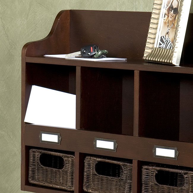 Chelmsford Wall Storage Unit Southern Enterprises Furniture Cart