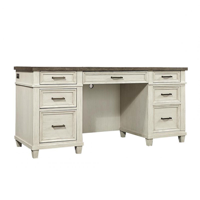 Caraway Credenza Desk Aspenhome Furniture Cart