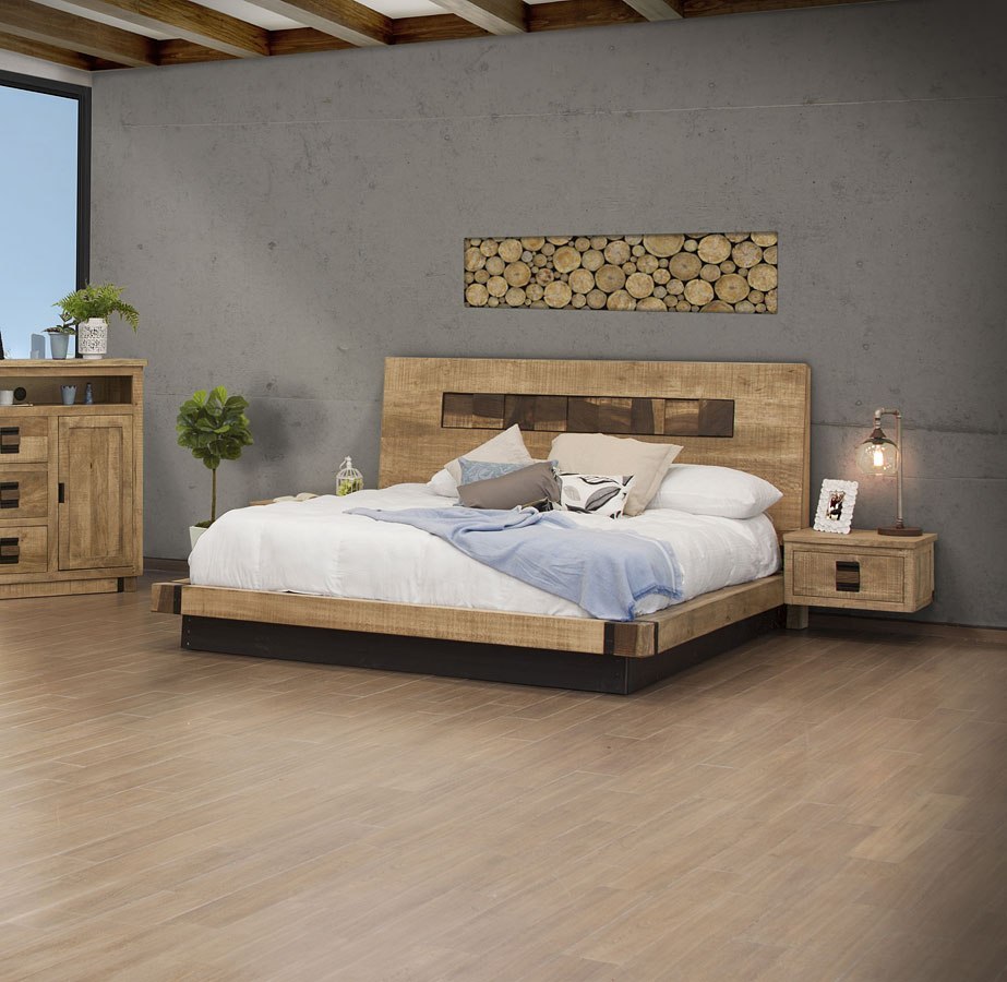 Comala Platform Bed IFD Furniture | Furniture Cart