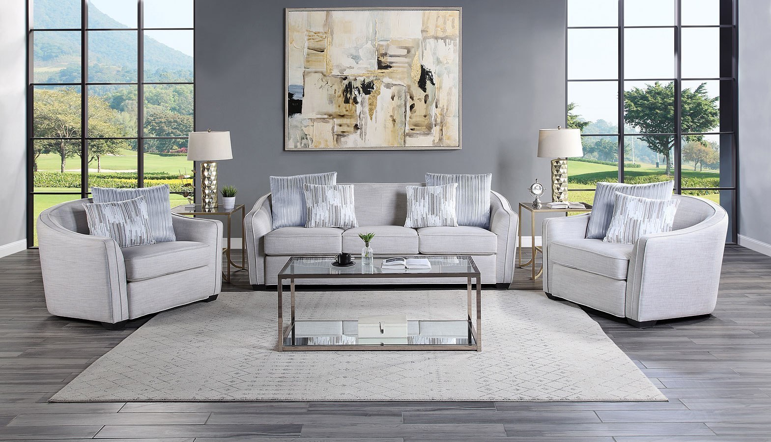 Mahler II Living Room Set Acme Furniture Furniture Cart